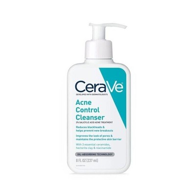 2% Salicylic Acid Facial Cleanser 237ml Oil Control Acne Control Exfoliating Bo~