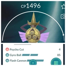 Aegislash Great League Level 38  PvP, 2 Charge , Under 1500 PKMN Go