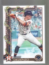 2025 Topps Holiday - Zach Dezenzo (RC) Rookie #H162 - Houston Astros