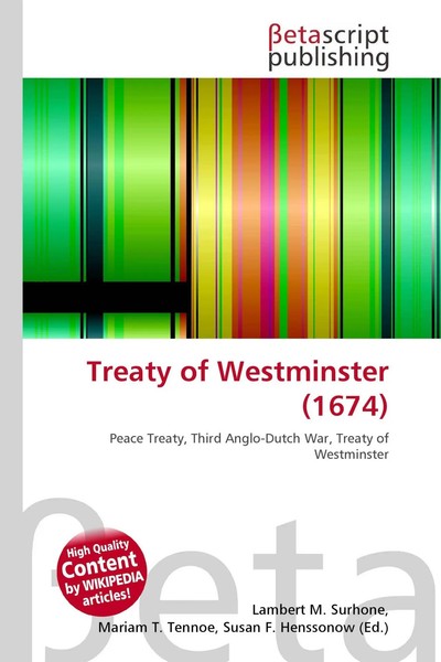 Lambert M. Surhone (U. A.) | Treaty Of Westminster (1674) | Taschenbuch (2026)-image
