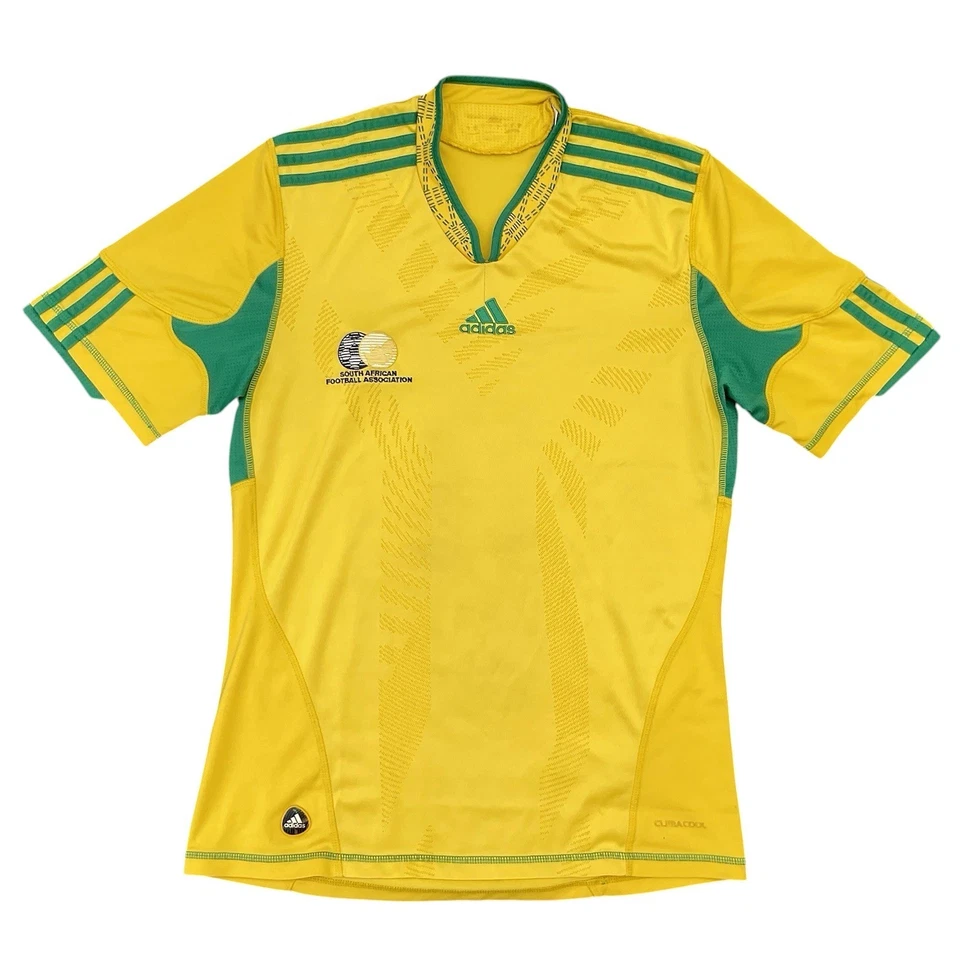 SOUTH AFRICA 2010-11 HOME FOOTBALL SHIRT SMALL ADULT (GOOD) ADIDAS CODE P41442 - Image 2 of 4
