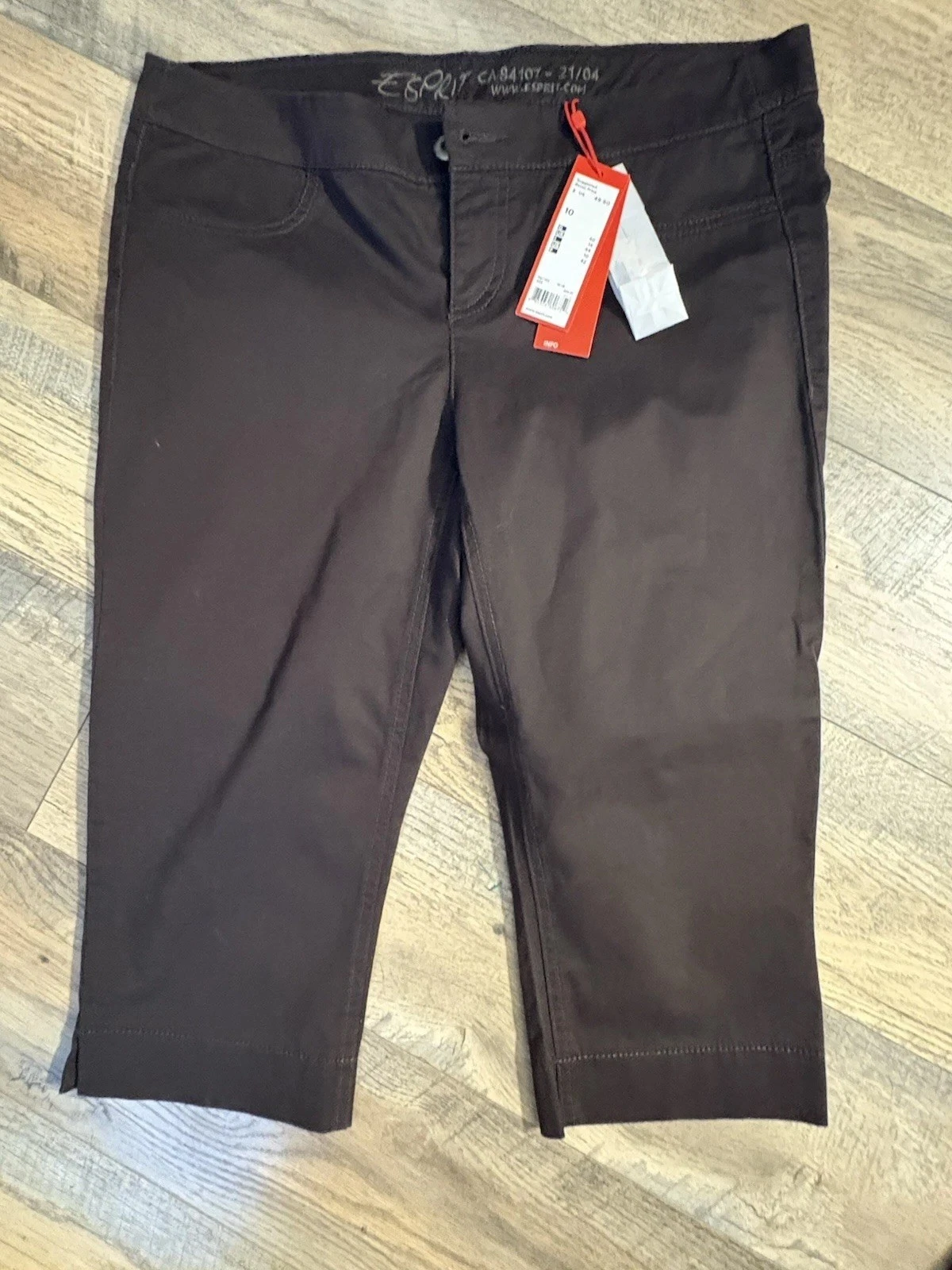 Women’s Brown Esprit Size 10 Capri