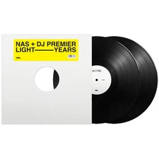 Nas & DJ Premier Light-Years (Vinyl) 12" Album (PRESALE 02/20/2026)