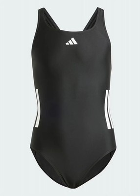 Adidas Mädchen 3 Streifen C-Back Kinder/Junior Badeanzug Schwimmanzug JN6577