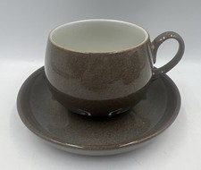 Coloroll Denby Greystone Cup & Saucer - New Other - Never Used