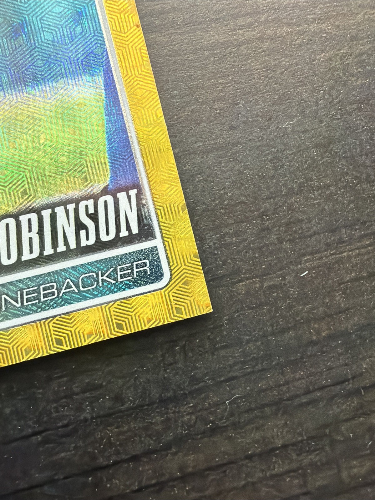 2025-26 Topps Flagship Football Chop Robinson Superfractor 1/1 TAKING OFFERS view 5