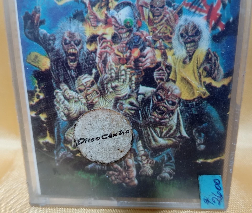 IRON MAIDEN BEST OF THE BEAST 1996 PERU MACHU PICCHU RARE STICKER NEW SEALED WOW - Image 2 of 4