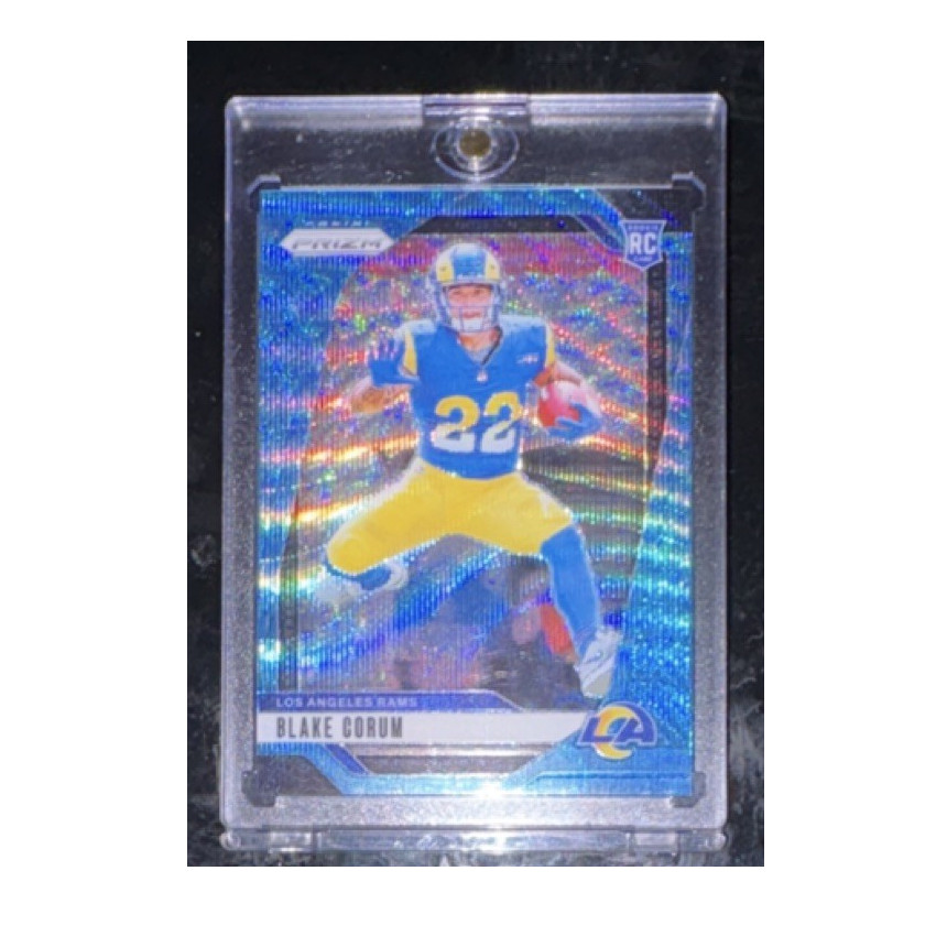 Panini Prizm 2024 Rookie Blake Corum Rams Blue Wave /230 #308 Color Match 🔥