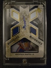 2015-16 SPx - Rookie Auto Jersey Mackenzie Skapski #161 /499 (AU, MEM, RC)