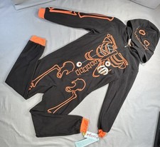 New Cat  Jack Halloween Skeleton Pajamas Kids M8/10
