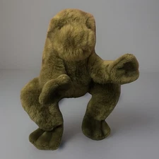 VTG Gund Frog Plush With Rattle Realistic Noise 9” Stuffed Animal Baby Toy 1985