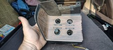 Mopar 70-74 Cuda Challenger Rallye Dash 4 Switch Panel Good Condition 340 440