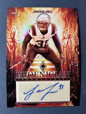 2024 Panini Phoenician Penmanship Jonathan Jones Autograph #PP-JJS Patriots