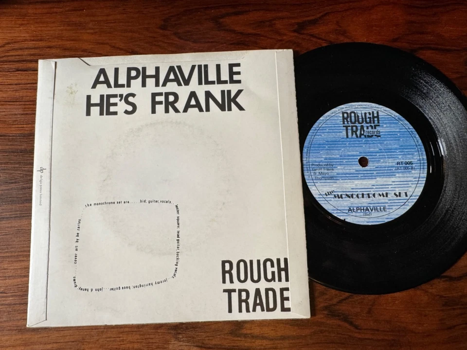 THE MONOCHROME SET - HE'S FRANK - ALPHAVILLE - UK - 7" SINGLE - 1979 - Image 2 of 2