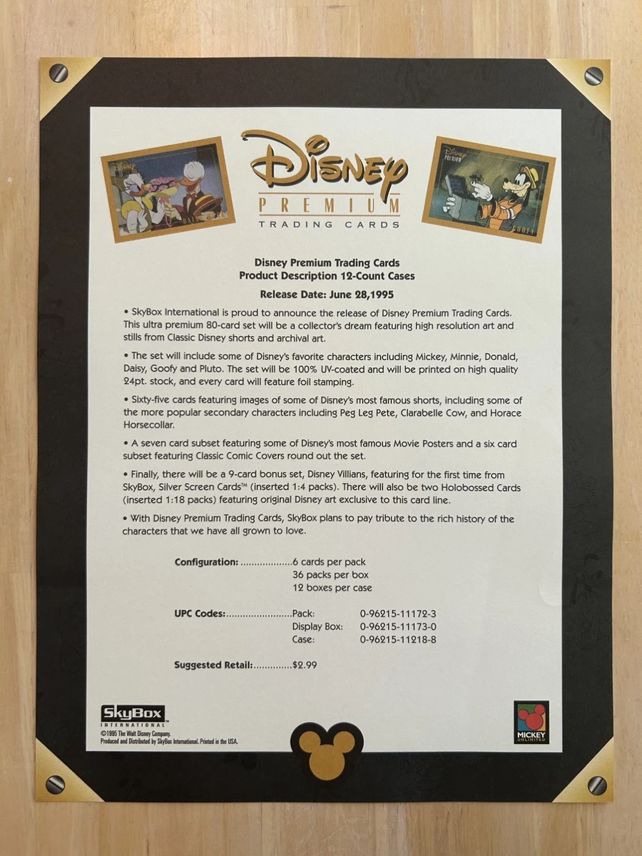 輸入トレカ】ディズニー PREMIUM 1995【フルコンプ91種】 Disney
