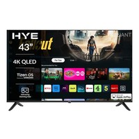 HYE 43 Inch 4K QLED Smart TV Ultra HD Frameless Tizen OS 43QLEDS2008 - Open Box