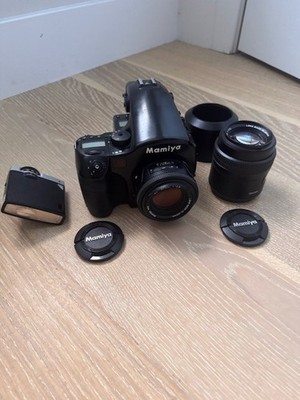 Mamiya 645 AFD Medium Format Camera w/80mm Lens, 150mm Lens  Filmback - Main Image