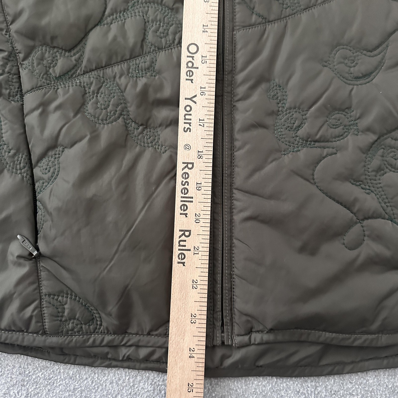 Cloudveil Jacket Womens Small Insulated Olive Pri… - image 13