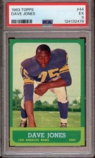 1963 Topps #44 Deacon Jones PSA 5 (RC) Rams HOF *INVAJ3436