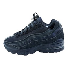 Nike Air Max 95 GS Big Kids Size 5Y 6.5 Womens Running Shoes Black 307565 055