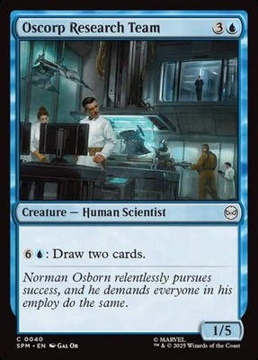 Oscorp Research Team (Marvel's Spider-Man 40) - Common Magic: The Gathering Karte