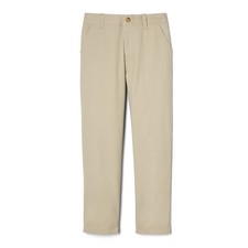 Boys' Straight Fit Stretch Twill Chino Pant with Adjustable Waistband Feature