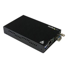 StarTech 20 km Gigabit Ethernet Copper-to-Fiber Media Converter - SM LC