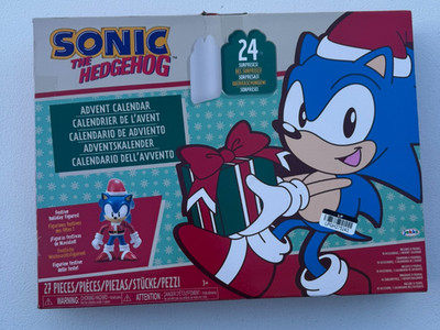 Sonic the Hedgehog 2024 Advent Calendar   24 Surprises by Jakks Pacific