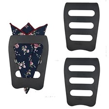 Pocket Squares Holder, Accessories for Men Square Scarf, Suits, 3 Pack