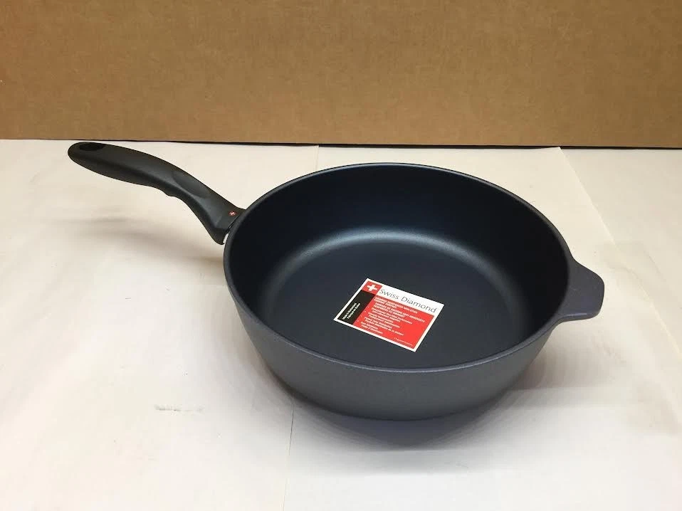 Swiss Diamond HD Classic Nonstick Induction Open Sauté Pan - 3.8 Qt (10.25")