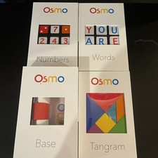 Osmo Bundle Lot: Words, Numbers and Tangram - Complete Set