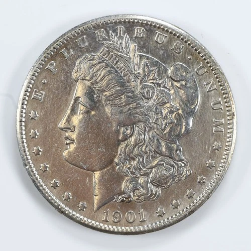 1901-S Morgan Silver Dollar XF Cleaned $1