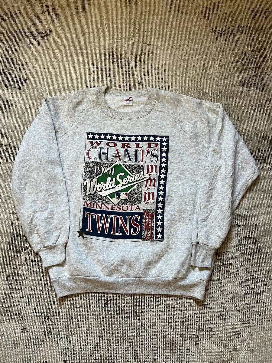 【MLB スウェット】Salem ツインズ 1991 ワールドチャンピオン World Series Minnesota Twins MLB Sweatshirts for sale | eBay