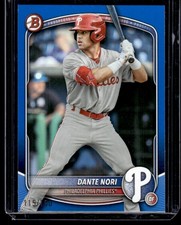 DANTE NORI 2025 BOWMAN DRAFT BLUE BORDER #BD-33 115/150