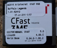 Aristocrat Software Gen7 or Gen8 Buffalo Lege...