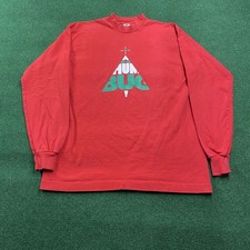 Vintage A Christmas Carol Shirt Mens XL Red Movie Promo Humbug Tee USA MADE