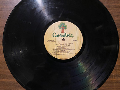 Wall Bros Band   Start All Over Again LP 1978 Greentree R-3485 VG (Christian)