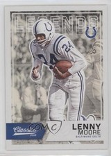 2016 Panini Classics Legends Red Back Lenny Moore #159 HOF 2t9