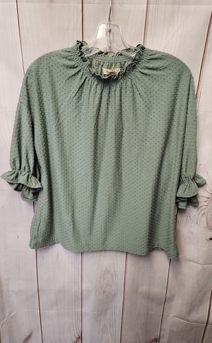 T-shirt Manches Courtes Old Navy Vert Clair Taille M Femme - Occasion Très Bon état