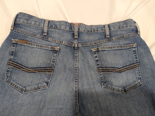 Ariat Legacy M2 Men's Jeans 38/34 Traditional Relaxed Bootcut Work Western Denim - Picture 1 of 13