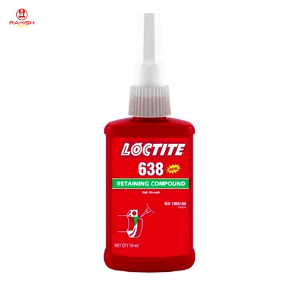 Henkel Loctite 638 (50 ML ) High Strength Retaining Compound Green Color, USA