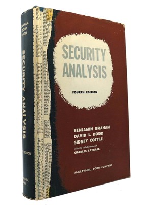 Benjamin Graham, David L. Dodd, Sidney Cottle SECURITY ANALYSIS  4th Edition 11t
