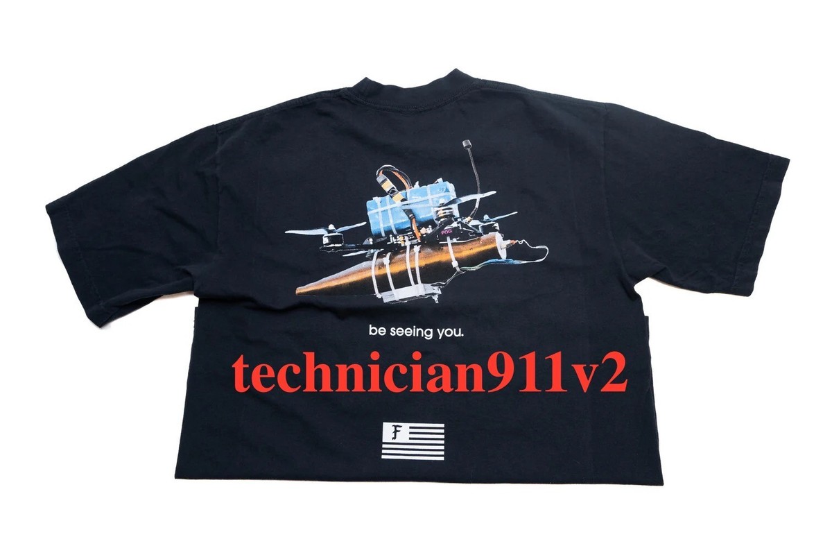 Forward Observations Group KAMIKAZI Shirt Large DRONE NEW