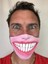 thumbnail 5 - FUNNY HALF FACE BIG TEETH VENEERS RYLAN SMILE MASK LATEX FANCY DRESS STAG PARTY