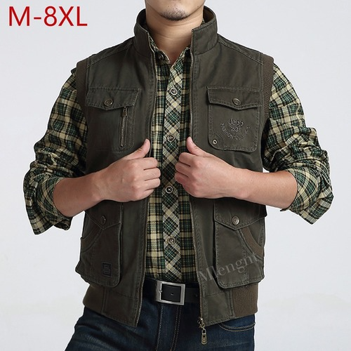Men M-8XL Reversible Vest High Quality 