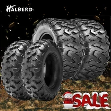 Set 4 25X8-12 25X10-12 ATV UTV Tires 25x8x12 25x10x12 All Terrain Heavy Duty 6PR