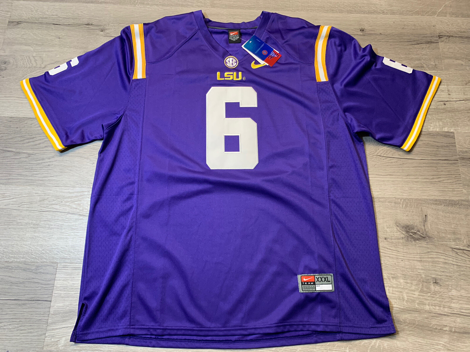 nike lsu jersey authentic