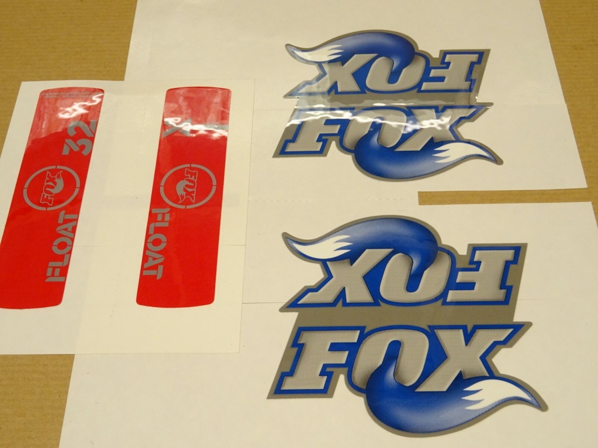 Autocollants Fourche Fox 32 - Vinyle Haute Qualité Orange - Pour VTT 26", 27.5", 29"