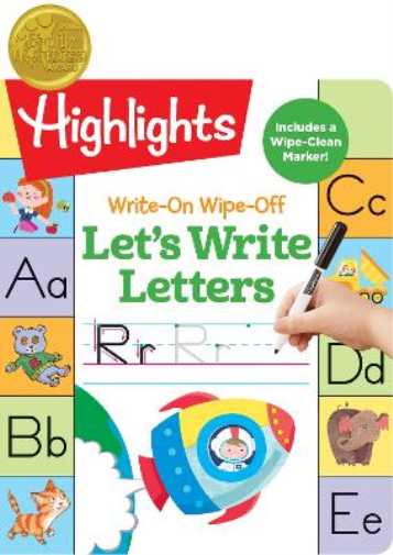Highlights Let's Write Letters (Copertina rigida) Write-On Wipe-Off