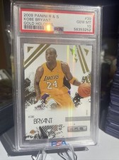 2009 Panini Rookies And Stars #39 Kobe Bryant Gold Holofoil /250 PSA 10 GOAT MVP